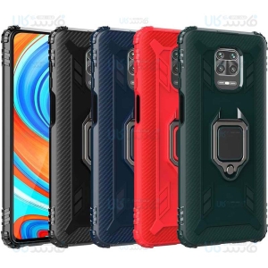 قاب محافظ ضد ضربه انگشتی شیائومی Ring Military Grade Protection Case Xiaomi Redmi Note 9 Pro / Note 9 Pro Max / Note 9S
