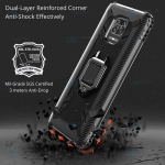 قاب محافظ ضد ضربه انگشتی شیائومی Ring Military Grade Protection Case Xiaomi Redmi Note 9 Pro Note 9 Pro Max Note 9S