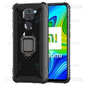 قاب محافظ ضد ضربه انگشتی شیائومی Ring Military Grade Protection Case Xiaomi Redmi Note 9 / Redmi 10X 4G