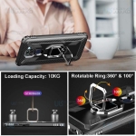 قاب محافظ ضد ضربه انگشتی شیائومی Ring Military Grade Protection Case Xiaomi Redmi Note 9 Redmi 10X 4G
