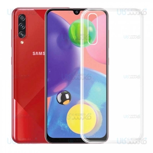 قاب محافظ شیشه ای- ژله ای سامسونگ Belkin Transparent Case For Samsung Galaxy A70s
