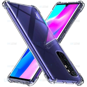 قاب محافظ ژله ای کپسول دار 5 گرمی شیائومی Clear Tpu Air Rubber Jelly Case For Xiaomi Mi Note 10 Lite