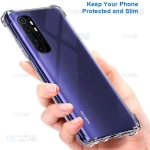 قاب محافظ ژله ای کپسول دار 5 گرمی شیائومی Clear Tpu Air Rubber Jelly Case For Xiaomi Mi Note 10 Lite
