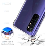 قاب محافظ ژله ای کپسول دار 5 گرمی شیائومی Clear Tpu Air Rubber Jelly Case For Xiaomi Mi Note 10 Lite