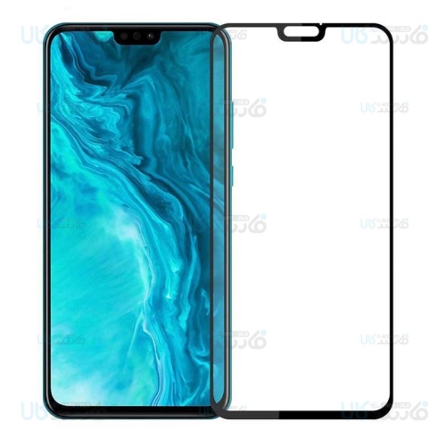 محافظ صفحه نمایش تمام چسب با پوشش کامل هواوی Full Glass Screen Protector For Huawei Honor 9X Lite