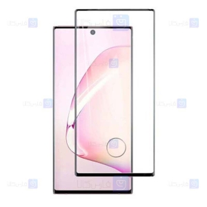 محافظ صفحه نمایش تمام چسب با پوشش کامل سامسونگ با برش اثر انگشت Full Glass Screen Protector For Samsung Galaxy Note 20 Ultra