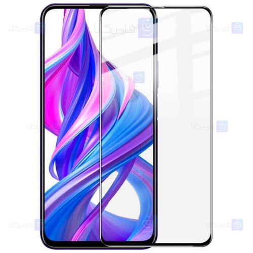 محافظ صفحه نمایش مات تمام چسب با پوشش کامل هواوی Full Matte Glass Screen Protector For Huawei Honor 9X / Honor 9X Pro / Y9s