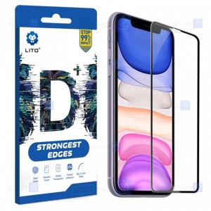 محافظ صفحه نمایش تمام چسب با پوشش کامل لیتو اپل LITO D+ Dustproof Screen Protector For Apple iPhone 11 / XR
