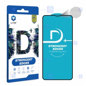محافظ صفحه نمایش تمام چسب با پوشش کامل لیتو اپل LITO D+ Dustproof Screen Protector For Apple iPhone XS Max / 11 Pro Max