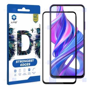 محافظ صفحه نمایش تمام چسب با پوشش کامل لیتو هواوی LITO D+ Dustproof Screen Protector For Huawei Honor 9X / Honor 9X Pro