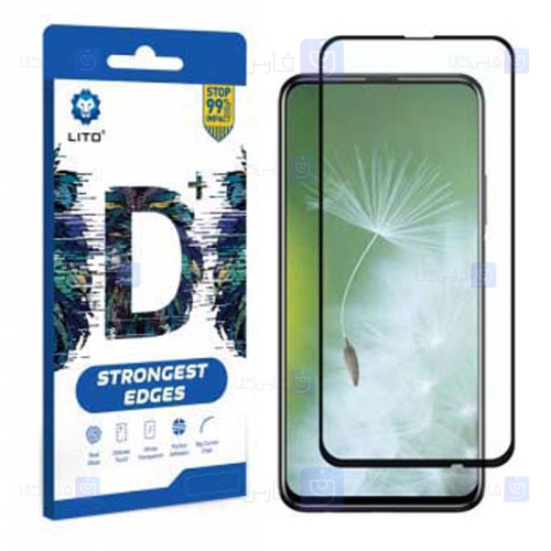 محافظ صفحه نمایش تمام چسب با پوشش کامل لیتو هواوی LITO D+ Dustproof Screen Protector For Huawei Y9s