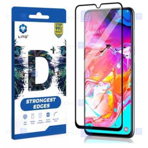 محافظ صفحه نمایش تمام چسب با پوشش کامل لیتو سامسونگ LITO D+ Dustproof Screen Protector For Samsung Galaxy A70 / A70s