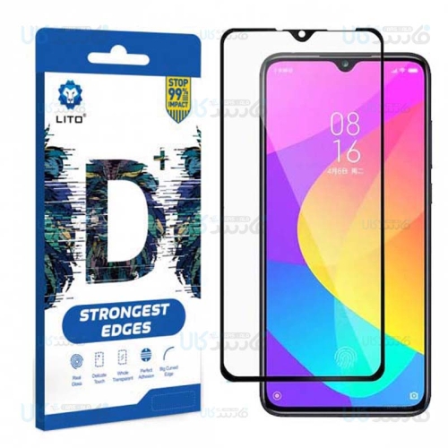 محافظ صفحه نمایش تمام چسب با پوشش کامل لیتو شیائومی LITO D+ Dustproof Screen Protector For Xiaomi Mi 9 Lite Mi CC9