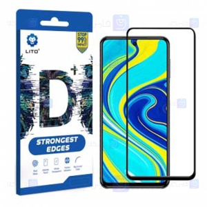محافظ صفحه نمایش تمام چسب با پوشش کامل لیتو شیائومی LITO D+ Dustproof Screen Protector For Xiaomi Redmi Note 9 Pro / Note 9 Pro Max / Note 9S