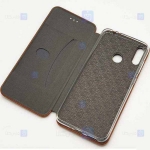 کیف محافظ چرمی سامسونگ Leather Standing Magnetic Cover For Samsung Galaxy A20s
