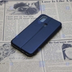 کیف محافظ چرمی سامسونگ Leather Standing Magnetic Cover For Samsung Galaxy M30s M21