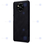 کیف محافظ چرمی نیلکین شیائومی Nillkin Qin Case For Xiaomi Poco X3 NFC