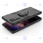 قاب محافظ ضد ضربه انگشتی هواوی Ring Holder Iron Man Armor Case Huawei P30 Pro