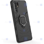 قاب محافظ ضد ضربه انگشتی هواوی Ring Holder Iron Man Armor Case Huawei P30 Pro