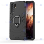 قاب محافظ ضد ضربه انگشتی هواوی Ring Holder Iron Man Armor Case Huawei P30 Pro