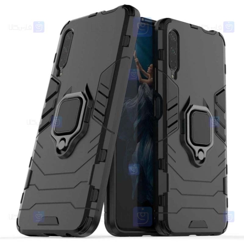 قاب محافظ ضد ضربه انگشتی هواوی Ring Holder Iron Man Armor Case Huawei Y9s Honor 9x China