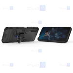 قاب محافظ ضد ضربه انگشتی هواوی Ring Holder Iron Man Armor Case Huawei Y9s Honor 9x China