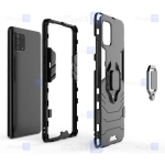 قاب محافظ ضد ضربه انگشتی سامسونگ Ring Holder Iron Man Armor Case Samsung Galaxy Note 10 Lite