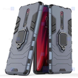 قاب محافظ ضد ضربه انگشتی شیائومی Ring Holder Iron Man Armor Case Xiaomi Redmi K20 / K20 Pro / Mi 9T / Mi 9T Pro