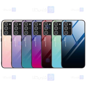 قاب محافظ پشت شیشه ای سامسونگ Tempered Glass Back Case For Samsung Galaxy Note 20 Ultra