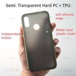 قاب محافظ مات هواوی Transparent Hybrid Case For Huawei Y9 Prime 2019