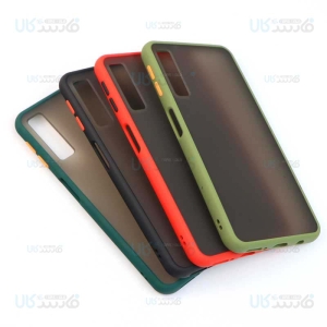قاب محافظ مات سامسونگ Transparent Hybrid Case Samsung Galaxy A7 2018