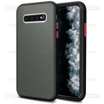 قاب محافظ مات سامسونگ Transparent Hybrid Case Samsung Galaxy S10 Plus