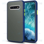 قاب محافظ مات سامسونگ Transparent Hybrid Case Samsung Galaxy S10 Plus