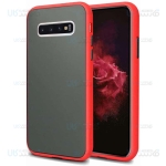 قاب محافظ مات سامسونگ Transparent Hybrid Case Samsung Galaxy S10 Plus