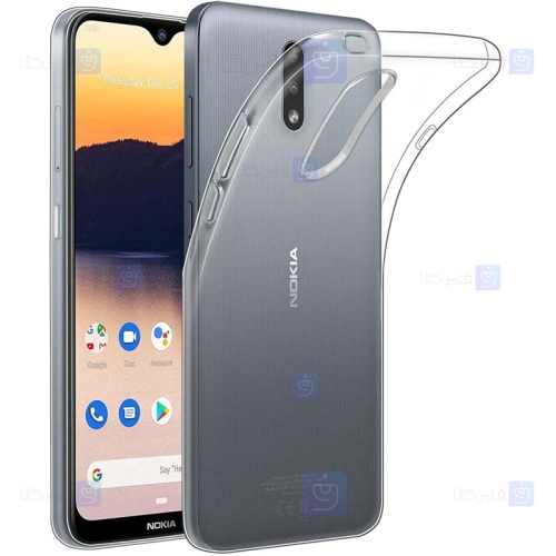 قاب محافظ ژله ای 5 گرمی نوکیا Clear Jelly Case For Nokia 2.3