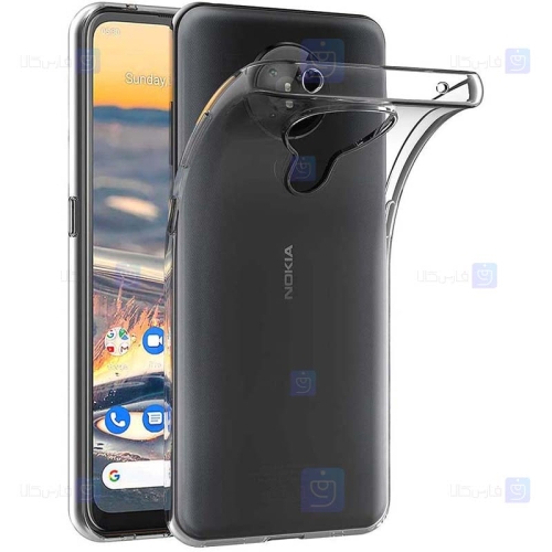 قاب محافظ ژله ای 5 گرمی نوکیا Clear Jelly Case For Nokia 5.3