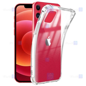 قاب محافظ ژله ای کپسول دار 5 گرمی اپل Clear Tpu Air Rubber Jelly Case For Apple iPhone 12 mini