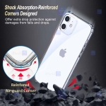 قاب محافظ ژله ای کپسول دار 5 گرمی اپل Clear Tpu Air Rubber Jelly Case For Apple iPhone 12