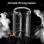 قاب محافظ ژله ای کپسول دار 5 گرمی اپل Clear Tpu Air Rubber Jelly Case For Apple iPhone 12