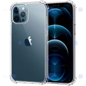 قاب محافظ ژله ای کپسول دار 5 گرمی اپل Clear Tpu Air Rubber Jelly Case For Apple iPhone 12 Pro Max