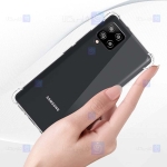 قاب محافظ ژله ای کپسول دار 5 گرمی سامسونگ Clear Tpu Air Rubber Jelly Case For Samsung Galaxy A42