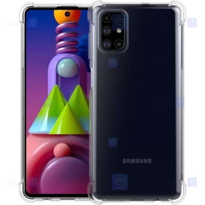 قاب محافظ ژله ای کپسول دار 5 گرمی سامسونگ Clear Tpu Air Rubber Jelly Case For Samsung Galaxy M51