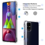 قاب محافظ ژله ای کپسول دار 5 گرمی سامسونگ Clear Tpu Air Rubber Jelly Case For Samsung Galaxy M51