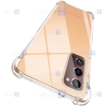 قاب محافظ ژله ای کپسول دار 5 گرمی سامسونگ Clear Tpu Air Rubber Jelly Case For Samsung Galaxy S20 FE