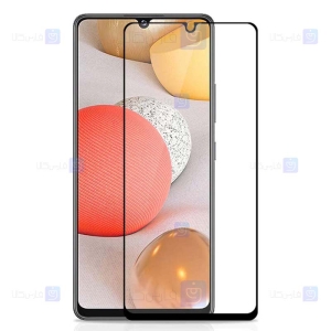 محافظ صفحه نمایش تمام چسب با پوشش کامل سامسونگ Full Glass Screen Protector For Samsung Galaxy A42