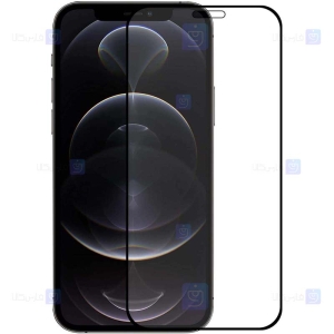 محافظ صفحه نمایش مات تمام چسب با پوشش کامل اپل Full Matte Glass Screen Protector For Apple iPhone 12 Mini