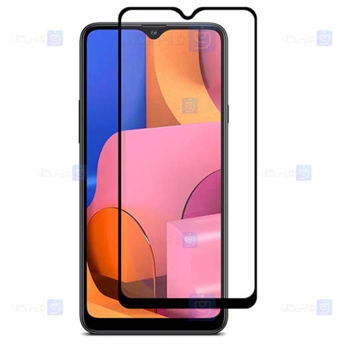 محافظ صفحه نمایش مات تمام چسب با پوشش کامل سامسونگ Full Matte Glass Screen Protector For Samsung Galaxy A20s