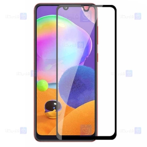محافظ صفحه نمایش مات تمام چسب با پوشش کامل سامسونگ Full Matte Glass Screen Protector For Samsung Galaxy A31