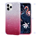 قاب ژله ای اکلیلی اپل Glitter Gradient Color Alkyd Jelly Case Apple iPhone 11 Pro Max