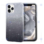 قاب ژله ای اکلیلی اپل Glitter Gradient Color Alkyd Jelly Case Apple iPhone 11 Pro Max